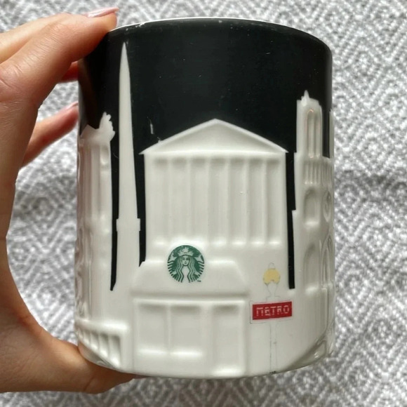 Starbucks  PARIS Relief Mug - Picture 2 of 9